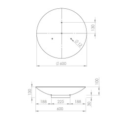 SET OF 10 KEYO FIRE PITS